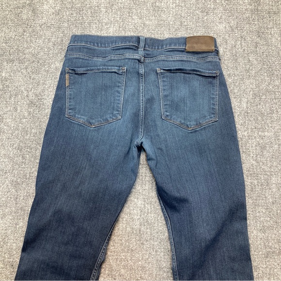 Paige Jeans Men's 31x29 Blue Federal Cellar Slim Straight Denim Stretch - Picture 13 of 14